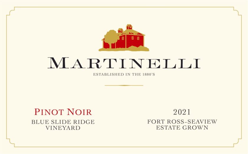 Pinot Noir Blue Slide Martinelli