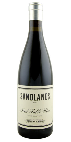 Red Table Wine Lodi Sandlands