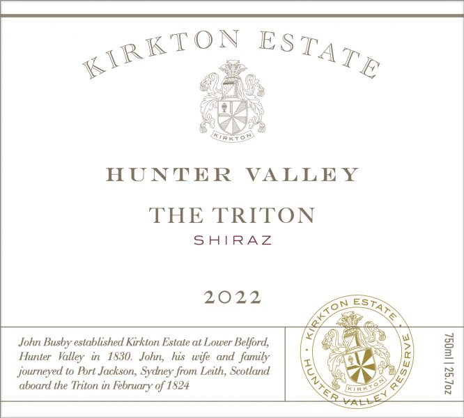 Shiraz Triton Kirkton Estate