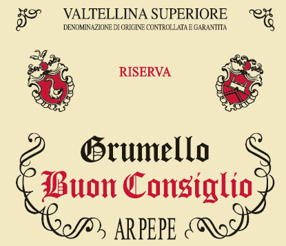 Valtellina Superiore Riserva Grumello Buon Consiglio ARPEPE