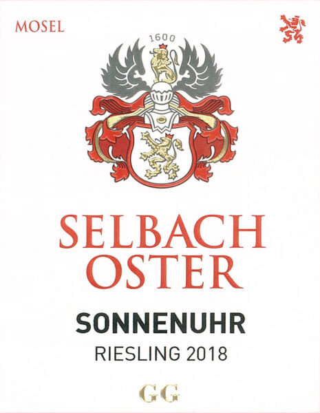 SelbachOster Zeltingen Sonnenuhr Riesling Grosses Gewchs